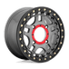 RECON UTV BL 15X7 4X156 G-MTL BLK-RG +38