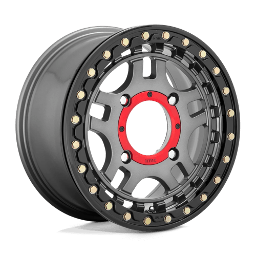 KS240 BL 15X7 4X137 G-MTL BLK-RING 38MM
