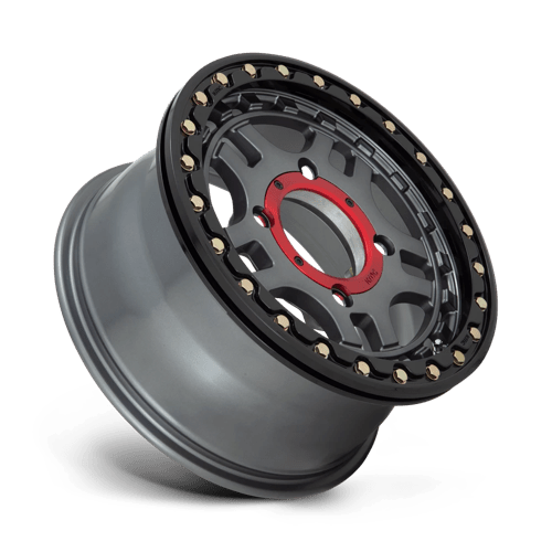 KS240 BL 14X7 4X137 G-MTL BLK-RING 38MM