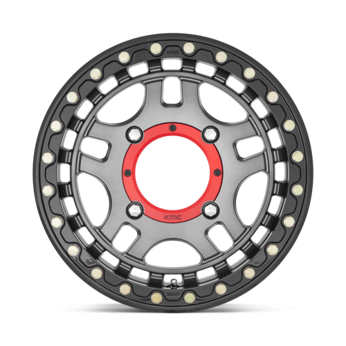 RECON UTV BL 14X7 4X137 G-MTL BLK-RG +38