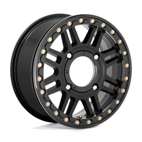 CAGE UTV BL 15X10 4X137 S-BLK BLK-RG +0