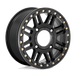 CAGE UTV BL 15X10 4X137 S-BLK BLK-RG +0