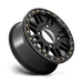 KS250 BL 15X6 4X156 S-BLK BLK-RING 38MM