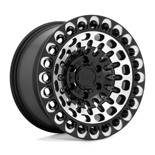 BRLBY 17X9.5 6X4.5 G-BLK MCH-FC MILL 12MM