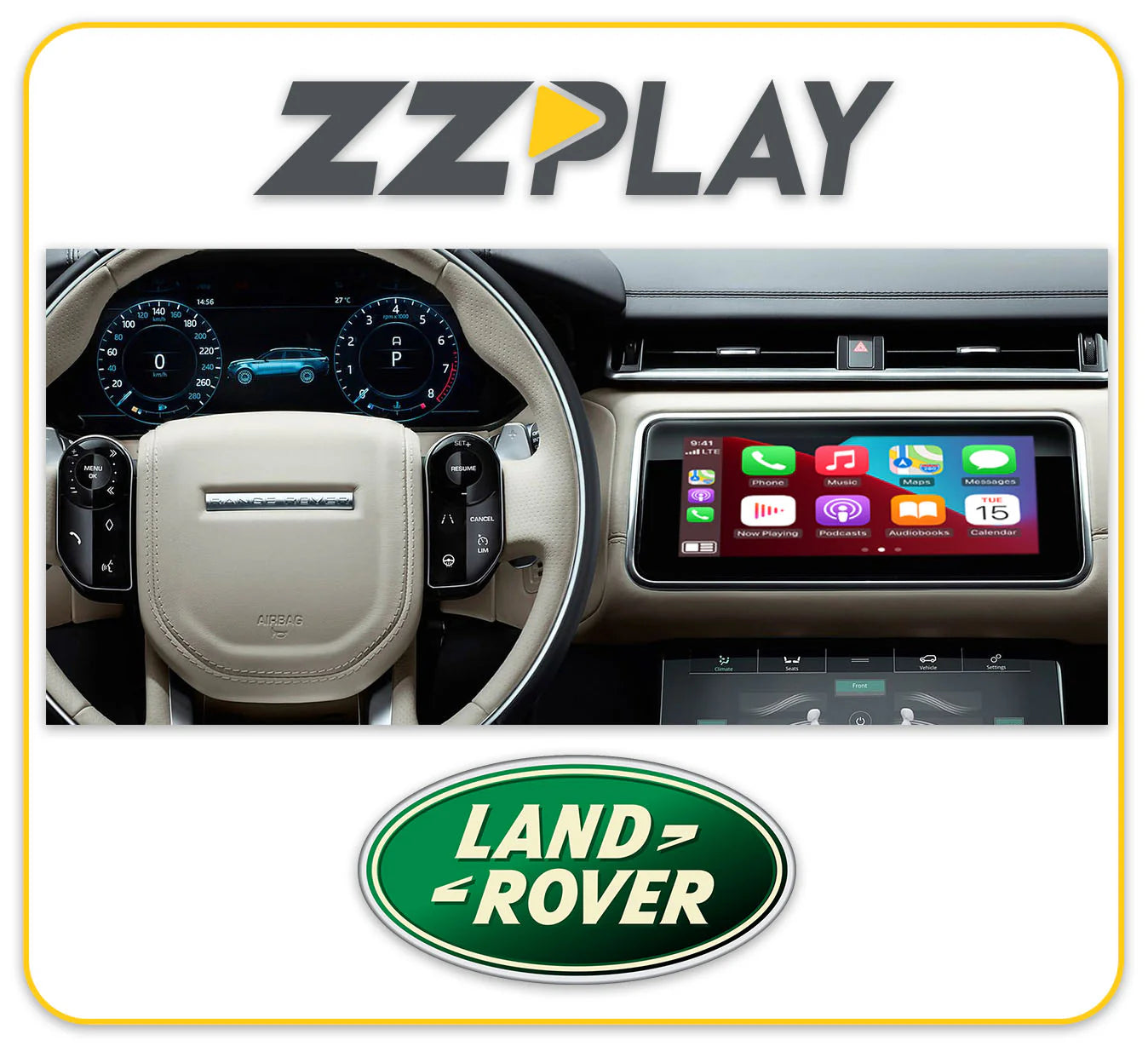 Wireless CarPlay/Android Auto interface (Range Rover) IT4-LR-DUO