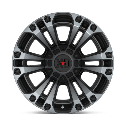 XD851 20X10 5X5.0/5.5 S-BLK GTCC -18MM