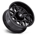 TURBINE 20X9 8X180 124 +1 G-BLK MILL