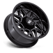TURBINE 20X9 8X180 124 +20 G-BLK MILL