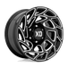XD860 22X12 8X6.5 G-BLK MILL -44MM