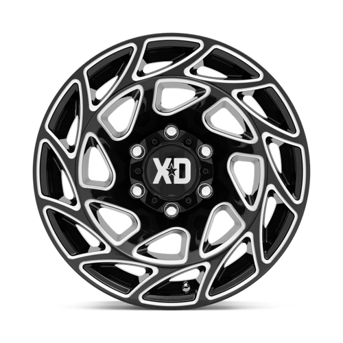 XD860 17X9 6X5.5 G-BLK MILL 00MM
