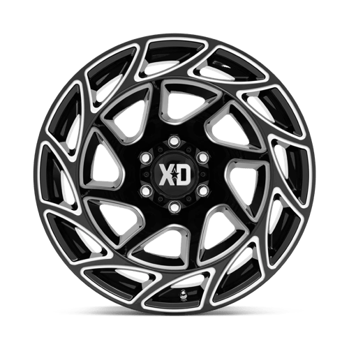 XD860 20X12 6X135 G-BLK MILL -44MM