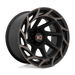 XD860 22X12 6X5.5 S-BLK BRZTCC -44MM