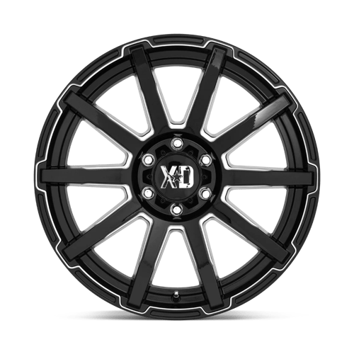 XD847 20X10 5X5.0 G-BLK MILL 12MM