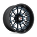 XD865 20X9 5X5.0 BLUE-MILL BLK-LP 18MM