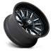 XD865 20X10 5X5.0 BLUE-MILL BLK-LP -18MM