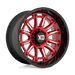 XD865 20X10 6X135 RED-MILL BLK-LP -18MM