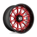 XD865 20X9 6X5.5 RED-MILL BLK-LP 00MM