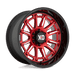 XD865 20X10 6X135 RED-MILL BLK-LP -18MM