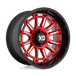 XD865 20X10 6X135 RED-MILL BLK-LP -18MM