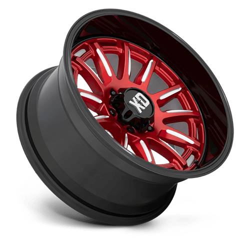 XD865 20X10 6X135 RED-MILL BLK-LP -18MM