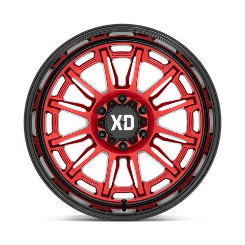 XD865 20X10 6X135 RED-MILL BLK-LP -18MM