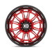 XD865 20X9 6X5.5 RED-MILL BLK-LP 00MM