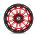 XD865 20X9 6X5.5 RED-MILL BLK-LP 00MM
