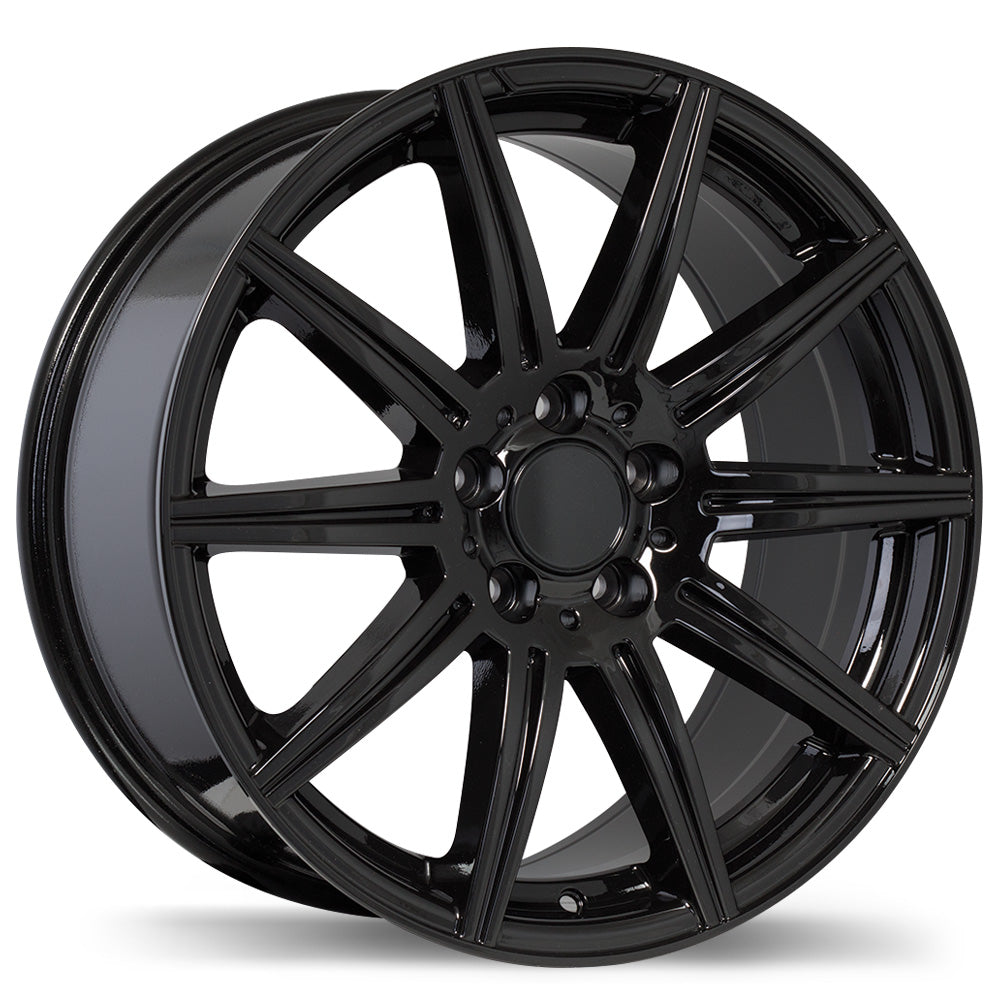 R157 18x8.5 5x112mm +45 66.5mm BLK