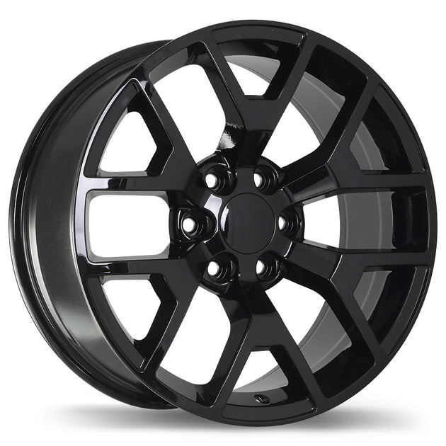 R162A 22x9.0 6x139.7mm +27 78.1mm BLK