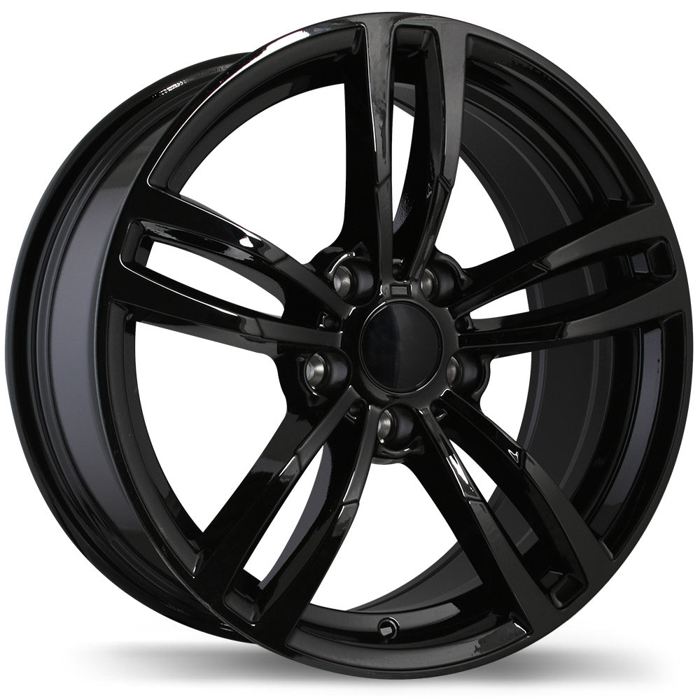 R163A 16x7.0 5x120mm +35 72.6mm BLK