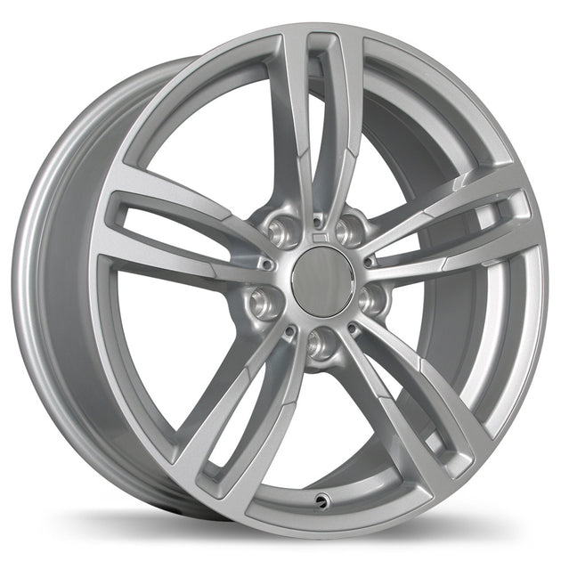 R163A 17x8.0 5x120mm +35 74.1mm SIL