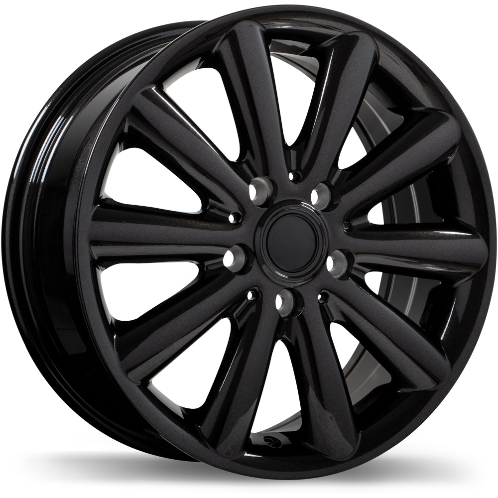 R181 17x7.5 5x112mm +54 66.6mm BLK / MET