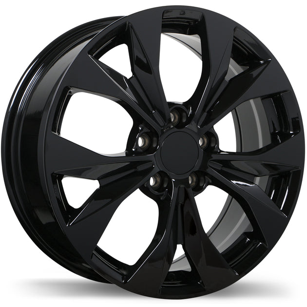 R192 16x6.5 5x114.3mm +40 64.1mm BLK