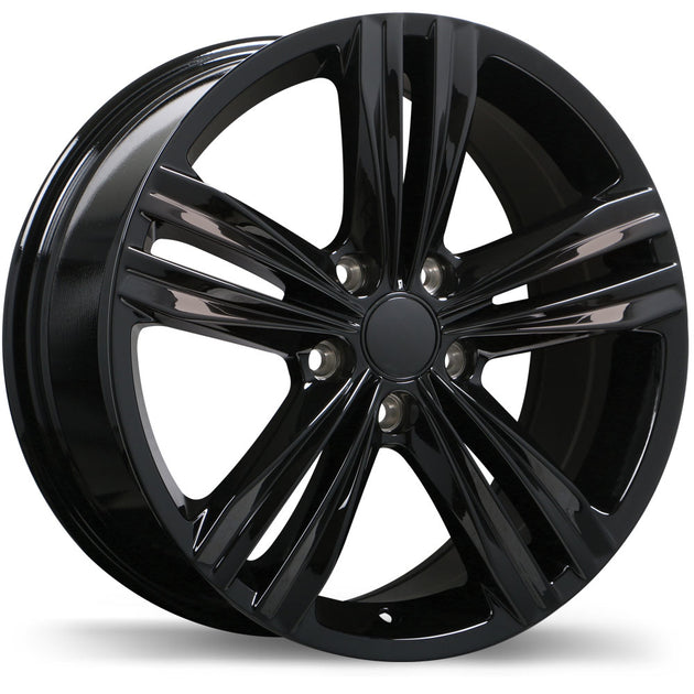 R205 18x8.0 5x112mm +33 66.5mm BLK