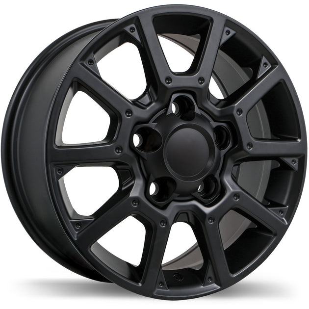 R226 18x8.0 5x150mm +60 110.1mm BLK / SAT