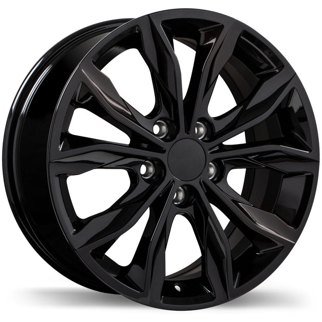 R248 17x7.5 5x115mm +45 70.3mm BLK