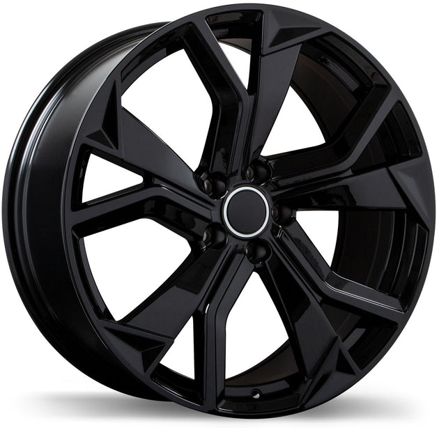 R252 18x8.0 5x112mm +39 66.5mm BLK