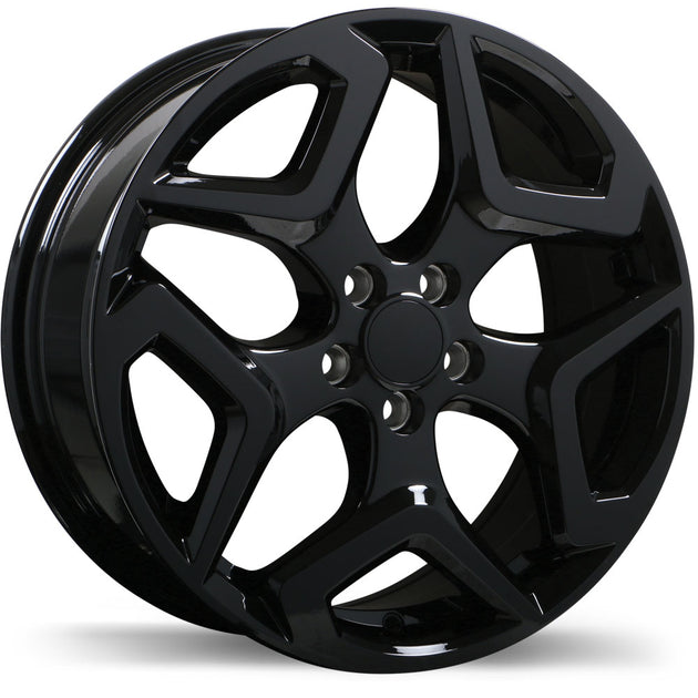 R255 17x7.0 5x100mm +55 56.1mm BLK