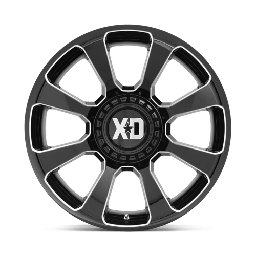 XD854 20X9 5X5.5/150 G-BLK MILL 00MM