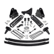 RL 6.5'' LIFT KIT WO SHOCKS-1 PIE