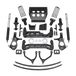 RL 9" BIG LIFT KIT GM 1500 14-18 ALUM