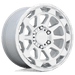 BRRTR 17X8.5 6X4.5 G-SLV MIR-FC 12MM