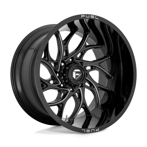 D741 20X8.25 8X6.5 GL-BLK-MIL -240MM