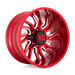 XD858 20X10 6X135 CANDY RED MILLED -18MM