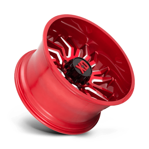 XD858 20X10 6X135 CANDY RED MILLED -18MM