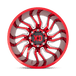 XD858 20X10 6X135 CANDY RED MILLED -18MM