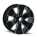 14 (14) GLOSS BLACK MACHINED 