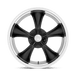 VN338 18X8 5X4.75 72 T-BLK DC-LP +2