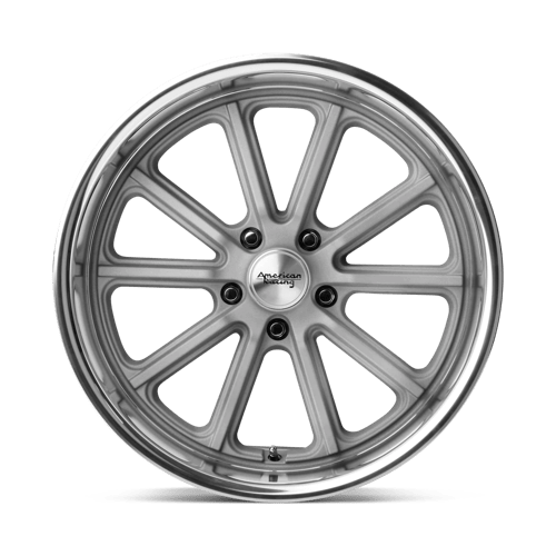 VN507 17X8 5X4.5 VINTAGE SLV DIA LP 0MM