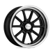 VN510 18X10 5X5.0 G-BLK DIA LP 0MM